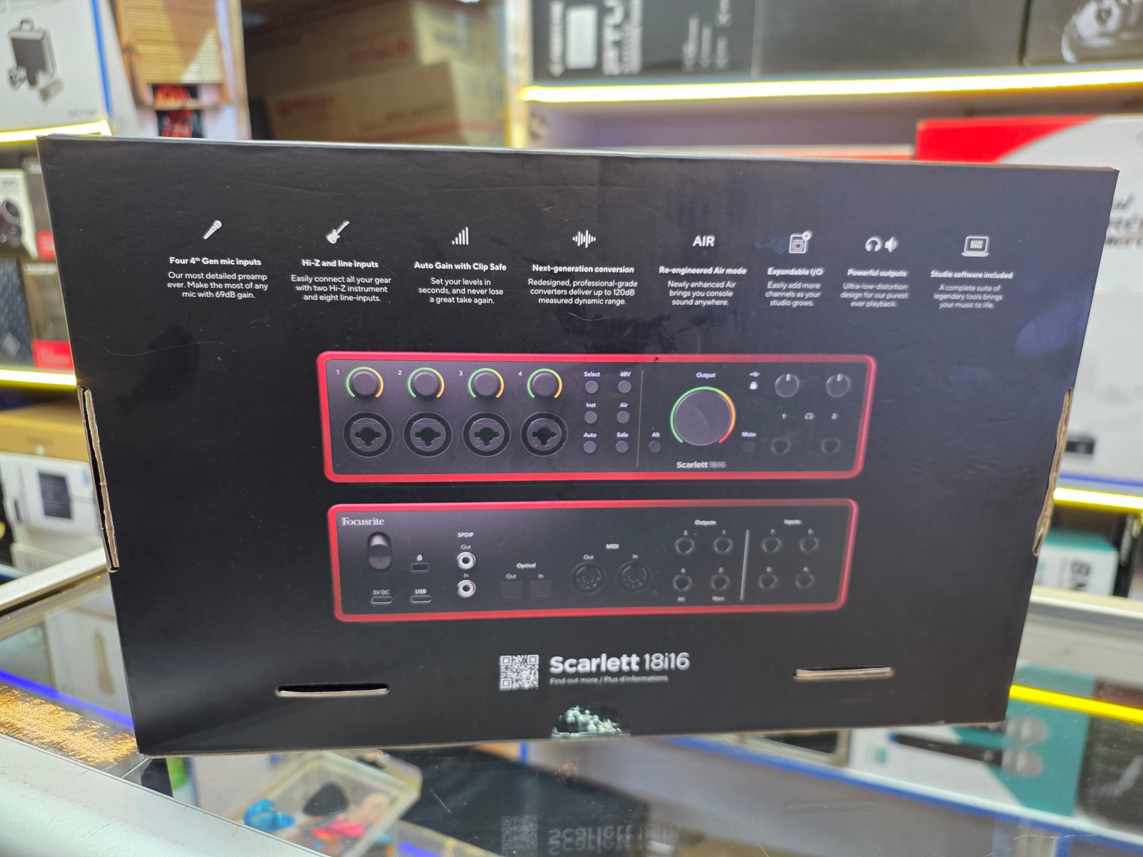 Focusrite Scarlett 18i16 4th Gen Audio Interface 18-In 16-Out